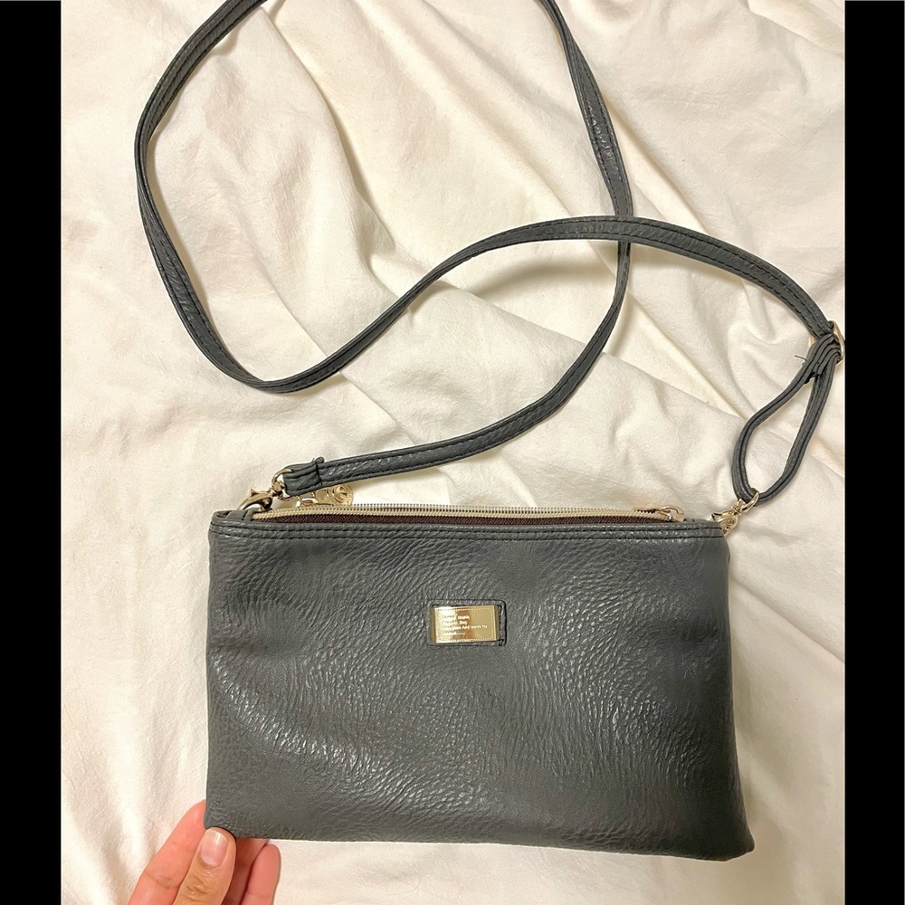 Gray Crossbody Bag from Korea!